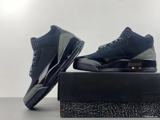 One Kick Air CK9246-168 Cat 3 Jordan Retro Black 0627